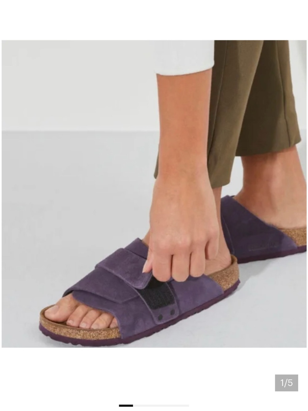 Birkenstock Kyoto Sandals 36 5
Narrow Slip On